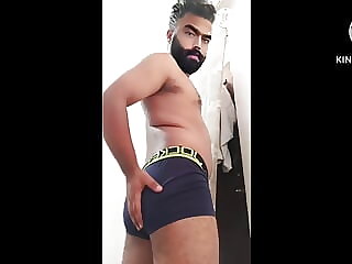 Indian Desi hairy Gym boy..