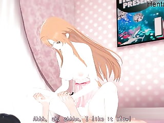 Asuna is Riding your Gumshoe..