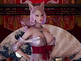 Sexy Pink Asian Cat Girl -..