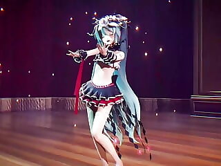 Cute Miku Dancing Alongside..