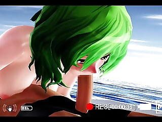 Aozora Blowjob Yuuka (3D..