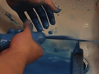 Inject 400ml paint into the..