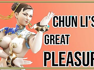 Chun Li's great pleasure.