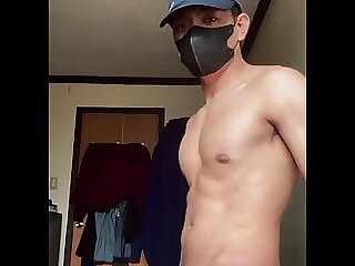 Two Muscular Asian Guys Fuck..