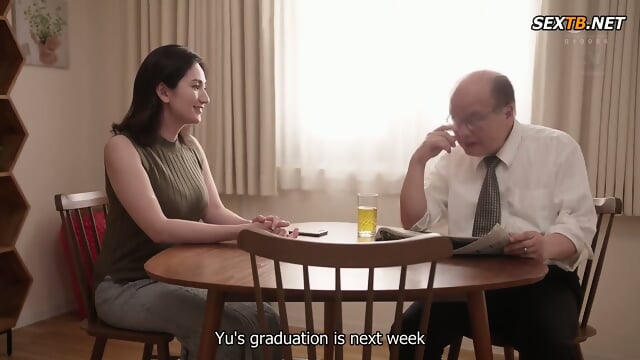 (Eng Sub) Busty Stepmother's